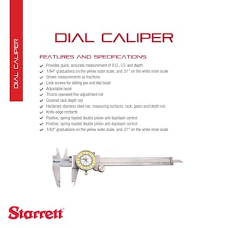 Foto 2 | Foto 2 | Calibradores De Esfera Starrett 1202f-6 0-15 Cm Rango De Precisión: 0 002 - Venta Internacional.