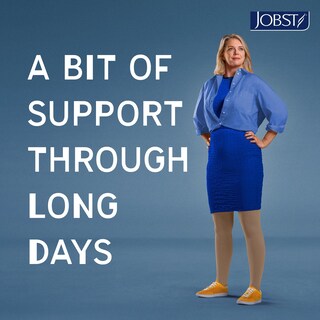 Foto 7 | Foto 7 | Medias De Compresión Jobst Relief Hasta La Rodilla 30-40 Mmhg Beige - Venta Internacional.