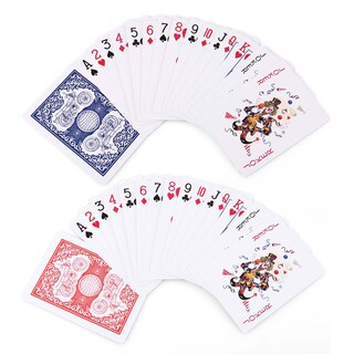 Foto 2 | Foto 2 | Juego De Cartas Lotfancy 24 Mazos Tamaño Póker Índice Estándar - Venta Internacional.