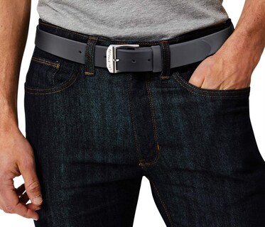 Foto 4 | Foto 4 | Cinturón De Cuero Levi's Para Hombre Con Hebilla De Púas Negro Talla 54 - Venta Internacional.