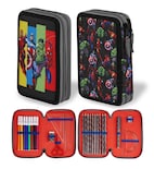Estuche Para Lápices Marvel Spiderman Escolar 2 O 3 Compartimentos - Venta Internacional.