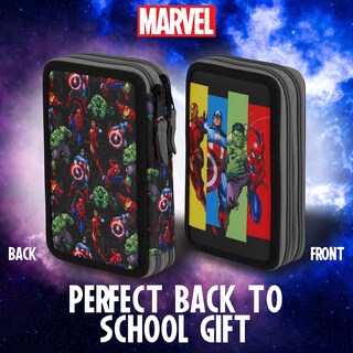 Foto 2 | Foto 2 | Estuche Para Lápices Marvel Spiderman Escolar 2 O 3 Compartimentos - Venta Internacional.