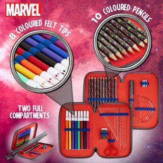 Foto 3 | Foto 3 | Estuche Para Lápices Marvel Spiderman Escolar 2 O 3 Compartimentos - Venta Internacional.