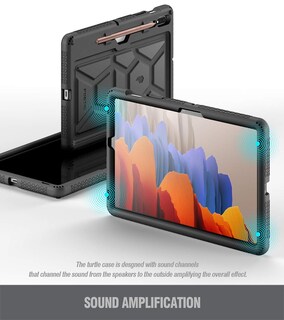 Foto 5 | Foto 5 | Funda Para Tablet Poetic Turtleskin Series Para Samsung Galaxy Tab S7/s8 - Venta Internacional.