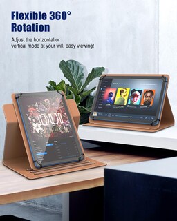 Foto 4 | Foto 4 | Funda Universal Para Tablet Timovo 9-11 Pulgadas Android Marrón - Venta Internacional.