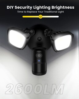 Foto 5 | Foto 5 | Cámara Con Foco Iegeek 2k Con Cable Para Exterior Con Sensor De Movimiento - Venta Internacional.