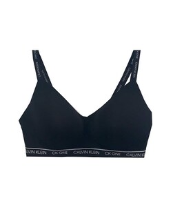 Foto 2 | Foto 2 | Bralette Calvin Klein One De Algodón Ligeramente Forrado Negro - Venta Internacional.