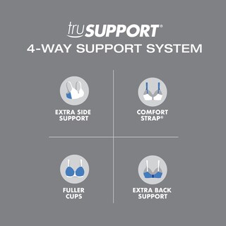 Foto 7 | Foto 7 | Brasier Playtex 18 Horas Sedoso Suave Invisible Sin Aros Paquete De 2 Nude - Venta Internacional.