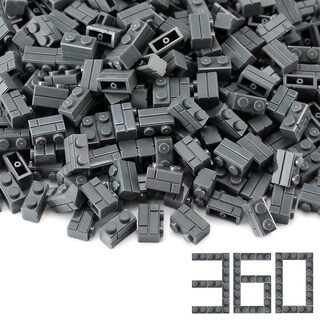 Foto 2 | Foto 2 | Bloques De Construcción Feleph 360 Piezas Ladrillos Perfilados De Mampostería 1 X 2 - Venta Internacional.