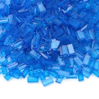 Bloques De Construcción Feleph Transparente Azul Oscuro 1 X 2 Azulejos 700 - Venta Internacional.