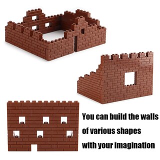 Foto 5 | Foto 5 | Bloques De Construcción Feleph 360 Piezas Ladrillos Perfilados De Mampostería 1 X 2 - Venta Internacional.