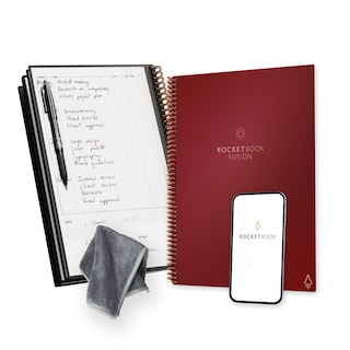 Foto 1 | Foto 1 | Planificador De Productividad Rocketbook Fusion Reutilizable Color Granate - Venta Internacional.