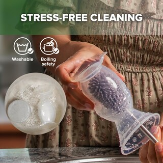 Foto 7 | Foto 7 | Extractor De Leche Manual Haakaa Gen 2 Con Base De 100 Ml Y Tapa - Venta Internacional.