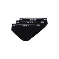 Calzoncillos Boss Hugo Para Hombre Paquete De 3 Negro Algodón/elastano - Venta Internacional.
