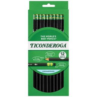 Foto 1 | Foto 1 | Lápices Ticonderoga Con Mina De Grafito Nº 2 Hb Suave Negra X72 - Venta Internacional.