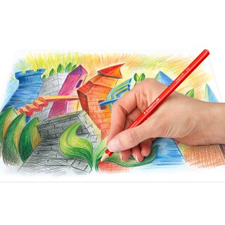 Foto 5 | Foto 5 | Juego De 24 Lápices De Colores Staedtler Ergosoft Con Funda Vertical - Venta Internacional.