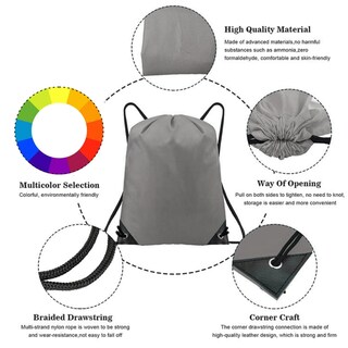 Foto 3 | Foto 3 | Mochilas Con Cordón Al Por Mayor 20 Piezas Diy Para Gimnasio Deportes Y Viajes - Venta Internacional.