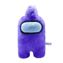 Peluche Just Toys Among Us Mega Morado 30 Cm Con Mohawk - Venta Internacional.