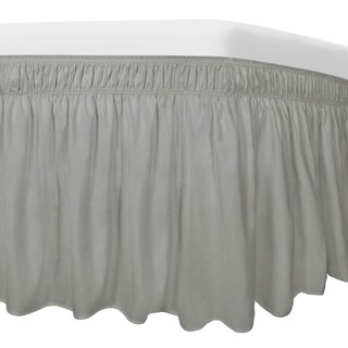 Foto 1 | Foto 1 | Falda Para Cama Fácil De Usar Para Cama Queen/king Con Caída De 45 Cm En Gris Claro - Venta Internacional.
