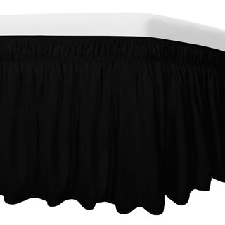 Foto 1 | Foto 1 | Falda De Cama Easy-going Para Cama Queen/king Con Caída De 22 Pulgadas Negro - Venta Internacional.
