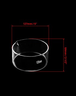 Foto 6 | Foto 6 | Platos De Cristalización Qwork 500 Ml De Vidrio Borosilicato 3.3 Paquete De 2 - Venta Internacional.