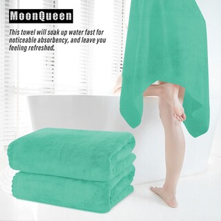 Foto 7 | Foto 7 | Set De 6 Toallas De Baño Moonqueen Premium De Microfibra Y Terciopelo Coral - Venta Internacional.