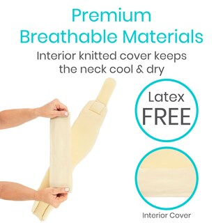 Foto 6 | Foto 6 | Collar Cervical Vive Neck Pain Relief Beige - Venta Internacional.