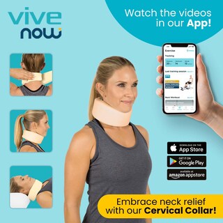 Foto 7 | Foto 7 | Collar Cervical Vive Neck Pain Relief Beige - Venta Internacional.