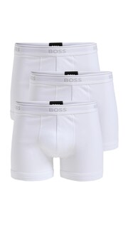 Foto 1 | Foto 1 | Bóxer Brief Boss Hugo Para Hombre 3-pack De Algodón Blanco - Venta Internacional.