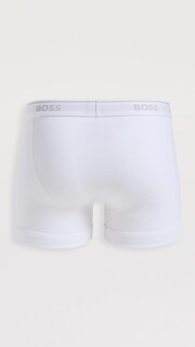 Foto 3 | Foto 3 | Bóxer Brief Boss Hugo Para Hombre 3-pack De Algodón Blanco - Venta Internacional.
