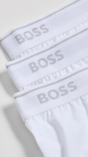 Foto 4 | Foto 4 | Bóxer Brief Boss Hugo Para Hombre 3-pack De Algodón Blanco - Venta Internacional.