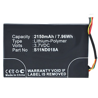 Foto 2 | Foto 2 | Batería De Repuesto Mpf Products 2150 Mah Para Nook Simple Touch - Venta Internacional.