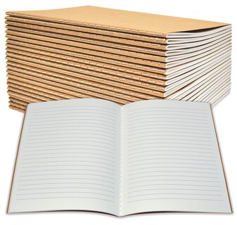 Foto 2 | Foto 2 | Libretas Better Office Products Kraft A5 60 Páginas 80gsm Paquete De 24 - Venta Internacional.