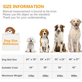 Foto 6 | Foto 6 | Cama Para Perros Mixjoy Deluxe Lavable Con Almohadilla Antideslizante Para Jaulas Grandes - Venta Internacional.