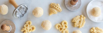 Foto 2 | Foto 2 | Sellos Para Galletas Nordic Ware Holiday Cast Redondos 3 Cm Plateados - Venta Internacional.