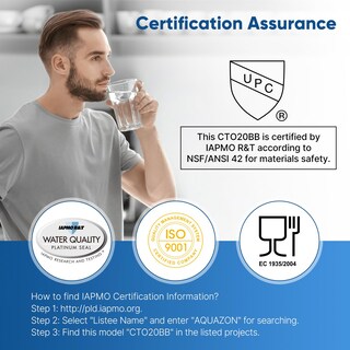 Foto 5 | Foto 5 | Cartucho De Filtro De Agua Pureplus 5 Micron 20x4.5 Carbón Activado - Venta Internacional.