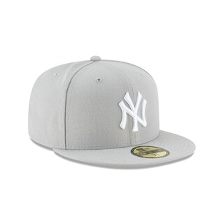 Foto 3 | Foto 3 | Gorra New Era New York Yankees Básica 59fifty Ajustada Gris - Venta Internacional.