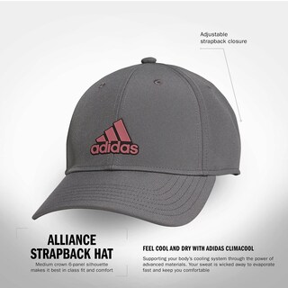 Foto 2 | Foto 2 | Gorra Adidas Alliance Media Corona Con Cinta Ajustable - Venta Internacional.