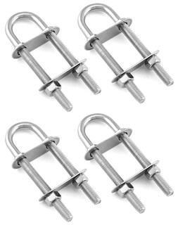 Foto 1 | Foto 1 | Qwork - Ojo De Amarre Para Popa De Barco Marino Con Perno En U De Acero Inoxidable - Venta Internacional.