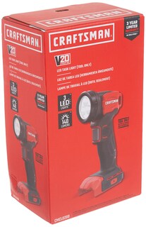 Foto 6 | Foto 6 | Work Light Craftsman V20 Portátil Inalámbrico 140 Lúmenes - Venta Internacional.