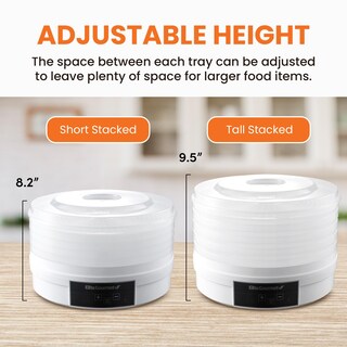 Foto 6 | Foto 6 | Deshidratador De Alimentos Elite Gourmet Efd770wd Con 5 Bandejas De 31.75 Cm - Venta Internacional.