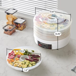 Foto 7 | Foto 7 | Deshidratador De Alimentos Elite Gourmet Efd770wd Con 5 Bandejas De 31.75 Cm - Venta Internacional.