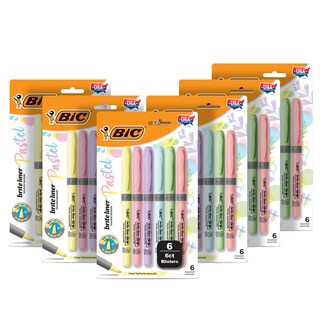 Foto 1 | Foto 1 | Set De Iluminadores Bic Brite Liner Grip Pastel Paquete De 36 Unidades - Venta Internacional.