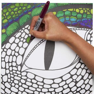 Foto 6 | Foto 6 | Rotuladores Permanentes Sharpie De Punta Fina Varios Colores Paquete De 8 - Venta Internacional.