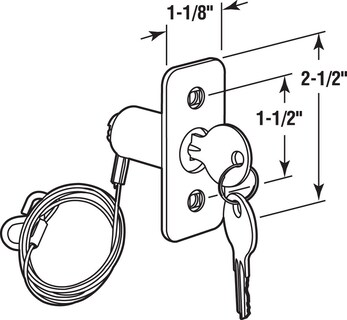Foto 2 | Foto 2 | Kit De Liberación De Emergencia Prime-line Gd 52143 De Fundición Con Acabado Cromado - Venta Internacional.