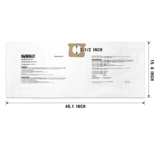 Foto 5 | Foto 5 | Bolsa De Polvo Fino Dewalt Dxva19-4112 Para Aspiradora De 12 A 16 Galones - Venta Internacional.