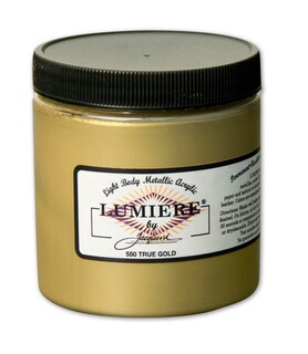 Foto 1 | Foto 1 | Pintura Para Tela Jacquard Lumiere Oro Verdadero 240 Ml Metálica - Venta Internacional.