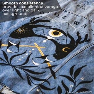 Foto 4 | Foto 4 | Pintura Para Tela Jacquard Lumiere Hi Lite Azul 240 Ml Metálica - Venta Internacional.