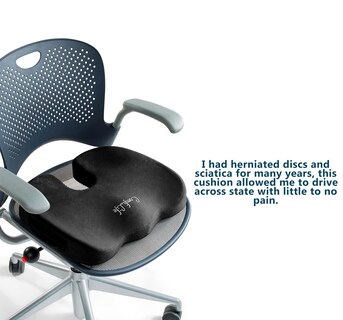 Foto 5 | Foto 5 | Cojín De Asiento De Espuma Viscoelástica Ortopédica Comfilife Premium Comfort - Venta Internacional.