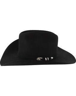 Foto 2 | Foto 2 | Sombrero Vaquero Stetson Apache 4x De Fieltro Negro De Búfalo Para Hombre - Venta Internacional.